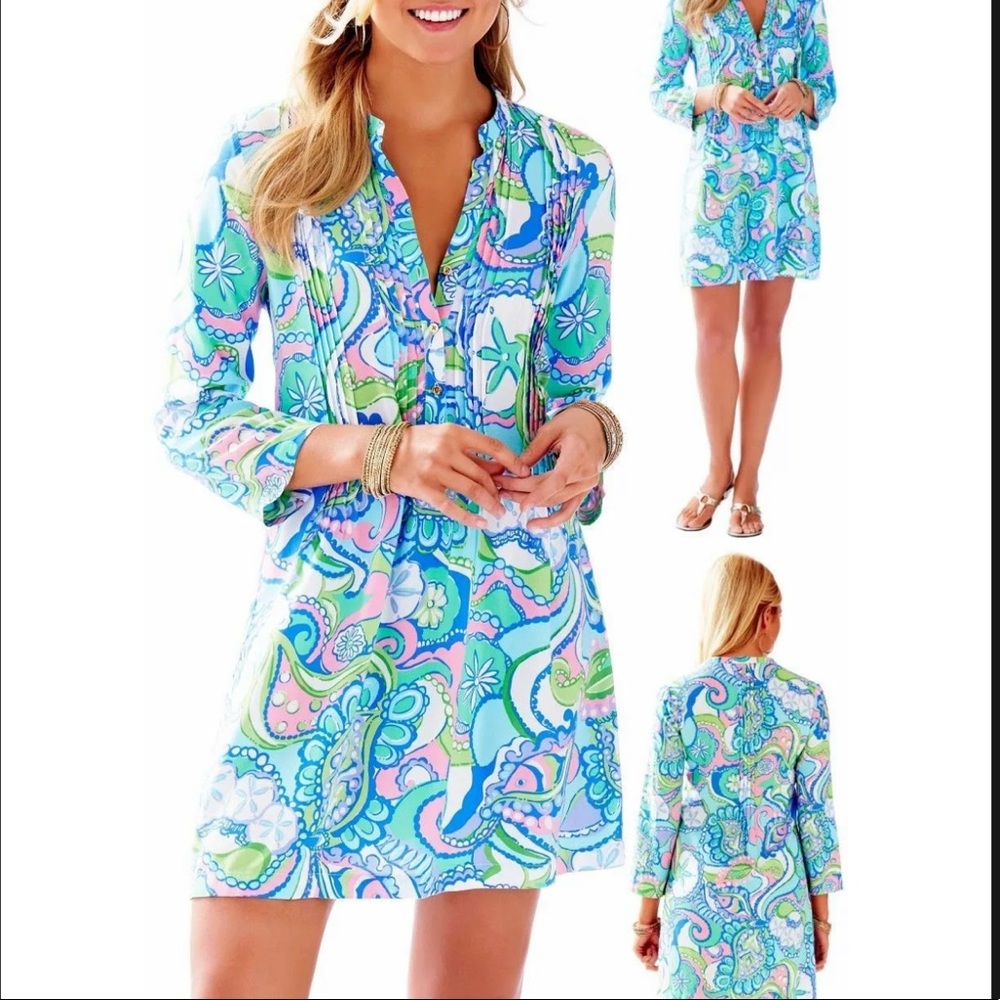 Lilly Pulitzer Conch Republic Sarasota Tunic size L